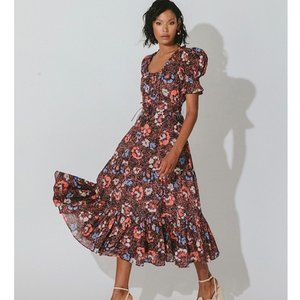 Caroline Midi Dress / Calista Floral